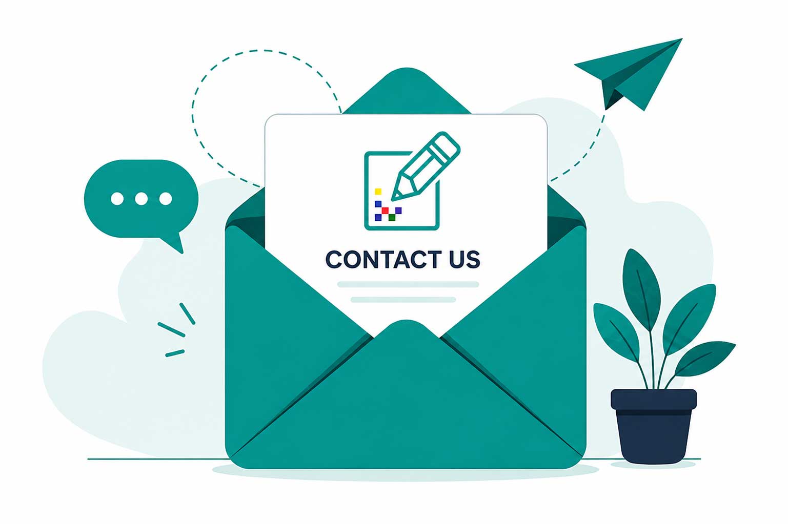 Contact Illustration